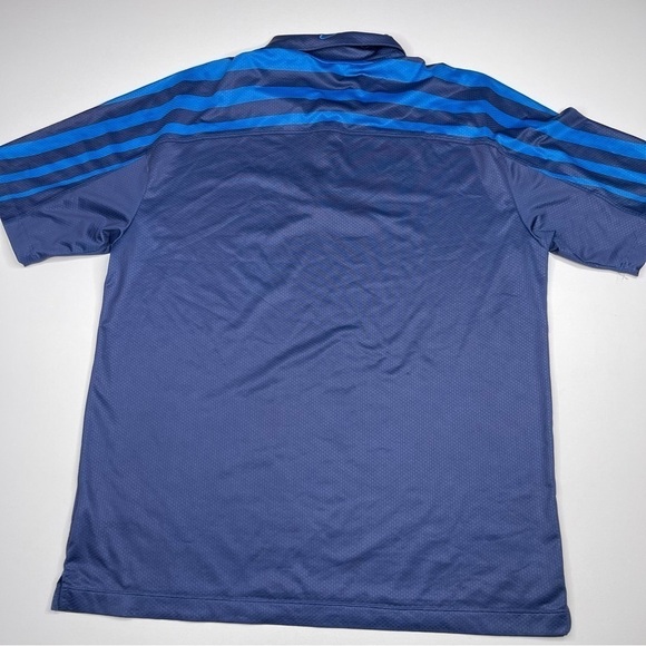 Nike Golf Fit Dry Polo Shirt Blue Preppy Resort Vacation Summer Short Sleeve - Picture 7 of 15